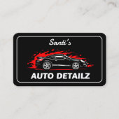 Carte De Visite Détailleur de voiture (Devant)