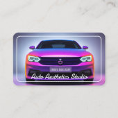 Carte De Visite Détailleur de voiture (Devant)