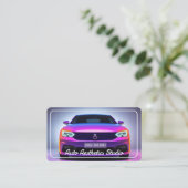 Carte De Visite Détailleur de voiture (Debout devant)