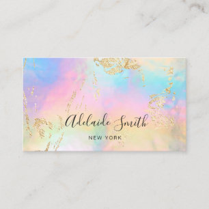 Carte De Visite Détails de la parties scintillant FAUX sur les cou