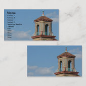 Carte De Visite Détails du bâtiment Plaza (Devant / Derrière)