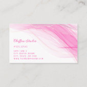 Carte de visite Détails Pink Gold Delicate (Dos)