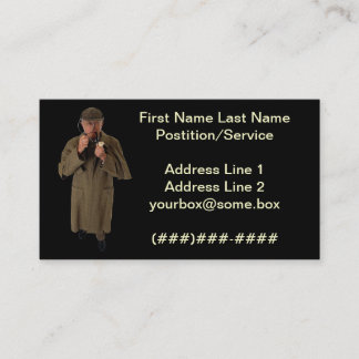 Carte De Visite Détective