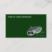 Carte De Visite Détective privé (Dos)