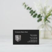 Carte de visite détective privé moderne classique (Debout devant)