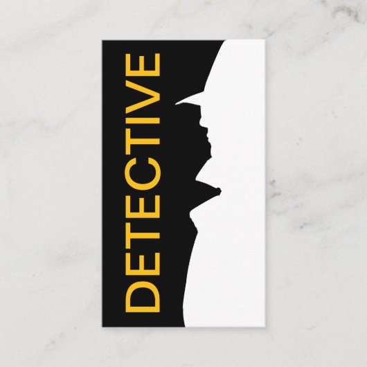 Carte De Visite Détective privée (Devant)