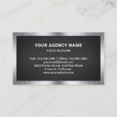 Carte De Visite Détective privée Black Mesh (Dos)