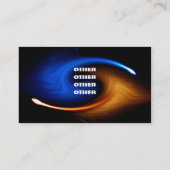 Carte de visite d'éternité (Dos)