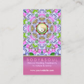Carte de visite d'étincelle holistique de guérison (Dos)