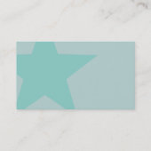 Carte de visite d'étoile (Dos)