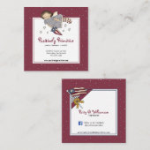 Carte de visite d'étoiles primitives (Devant / Derrière)