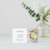 Carte De Visite Deux bols de soupe d'oignon (Debout devant)