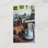 Carte De Visite Deux chaises de coiffeur (Dos)