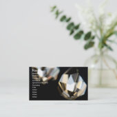 Carte De Visite Deux cristaux (Debout devant)