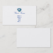 Carte De Visite deux cygnes (Devant / Derrière)