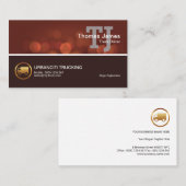 Carte De Visite Deux élégants ont modifié la tonalité le (Devant / Derrière)