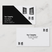 Carte De Visite Deux fenêtres (Devant / Derrière)