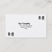 Carte De Visite Deux fenêtres (Dos)