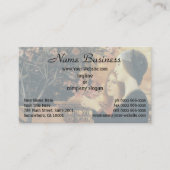 Carte De Visite Deux filles à l'or par Gustav Klimt (Devant)