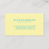 Carte De Visite Deux maisons (Dos)