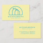 Carte De Visite Deux maisons (Devant / Derrière)