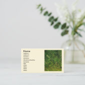 Carte De Visite Deux papillons blancs par Vincent van Gogh (Debout devant)