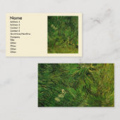 Carte De Visite Deux papillons blancs par Vincent van Gogh (Devant / Derrière)