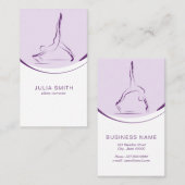 Carte De Visite Deux pilotes sur le réformateur | Couleur (Devant / Derrière)