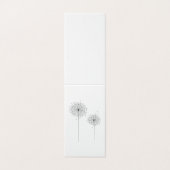 Carte De Visite Deux pissenlits (Extérieur déplié)