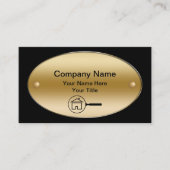 Carte de visite d'évaluateur immobilier (Devant)