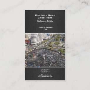 Carte De Visite Développement de construction de propriété de