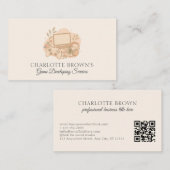 Carte De Visite Développement de jeux vidéo Programmation de jeux (Devant / Derrière)