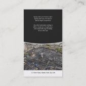 Carte De Visite Développement de la construction de propriétés de (Dos)