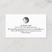 Carte De Visite Développeur d'applications Programmeur informatiqu (Dos)