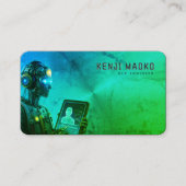 Carte De Visite 🤖 développeur de chatbot Conversational AI Engine (Devant)