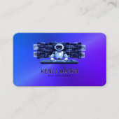 Carte De Visite 🤖 développeur de chatbot Conversational AI Engine (Devant)