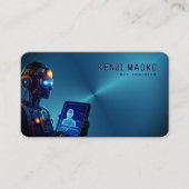 Carte De Visite 🤖 développeur de chatbot Conversational AI Engine (Devant)