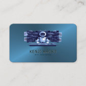 Carte De Visite 🤖 développeur de chatbot Conversational AI Engine (Devant)