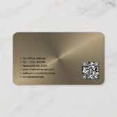 Carte De Visite 🤖 développeur de chatbot Conversational AI Engine (Dos)