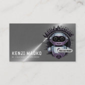 Carte De Visite 🤖 développeur de chatbot Conversational AI Engine (Devant)