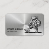 Carte De Visite Développeur de chatbot Ingénieur en intelligence a (Devant)