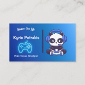 Carte De Visite Développeurs de jeux vidéo (Devant)