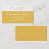 Carte de visite d'événements de Champagne - (Devant / Derrière)