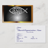 Carte De Visite Dévotions (Devant / Derrière)