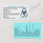 Carte De Visite Dewey a facilité (Devant / Derrière)