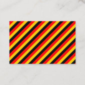 Carte de visite d'expert en matière de langue (Dos)