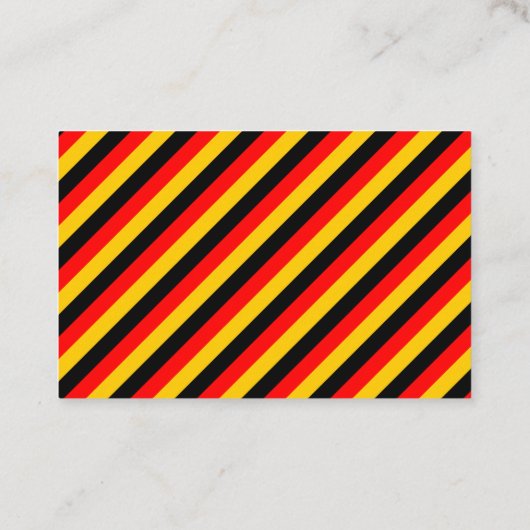 Carte de visite d'expert en matière de langue (Dos)