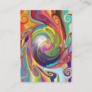 Carte de visite d'explosion