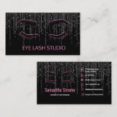 Carte de visite d'extension d'oeil personnalisé (Devant / Derrière)