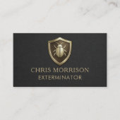 Carte de visite d'exterminateur (Devant)